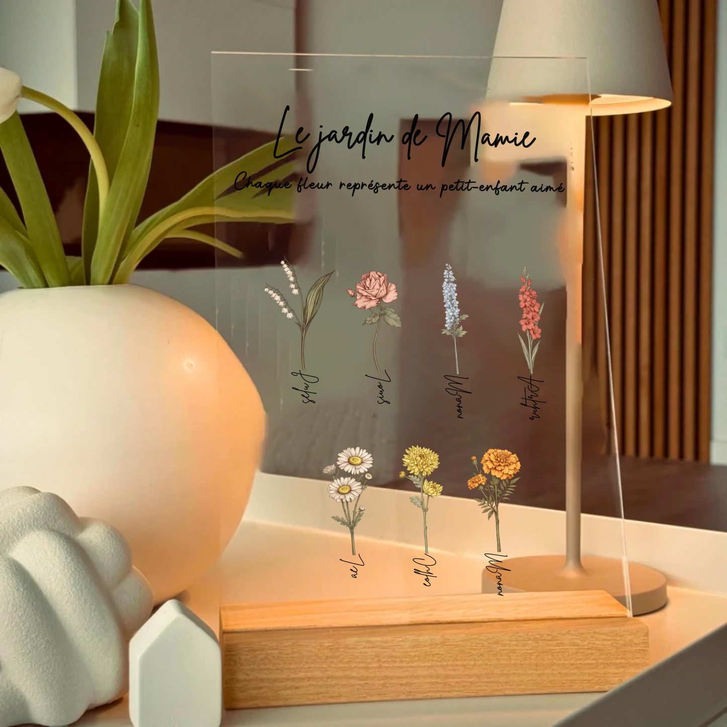 Le Jardin Fleuri de Mamie – Personnalisé