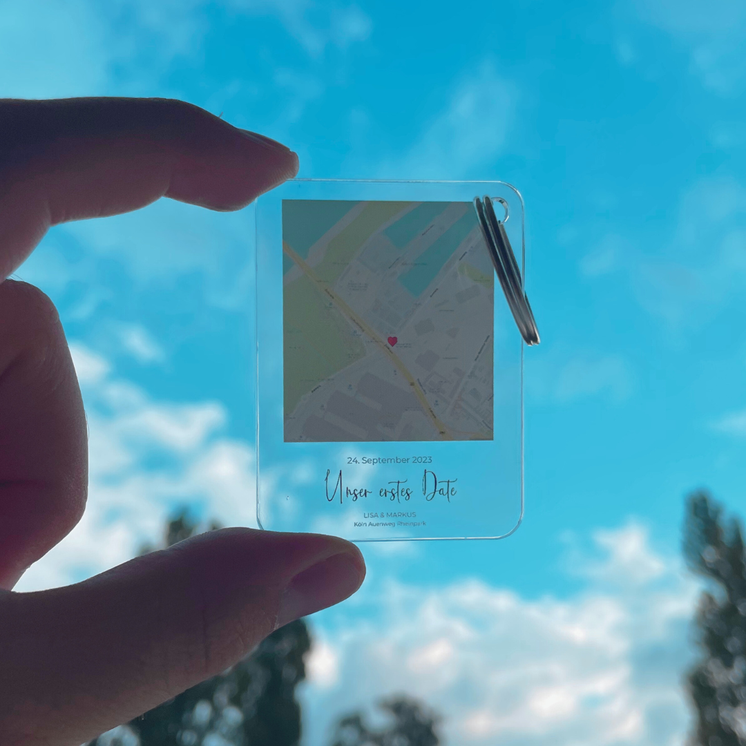 Passender Schlüsselanhänger