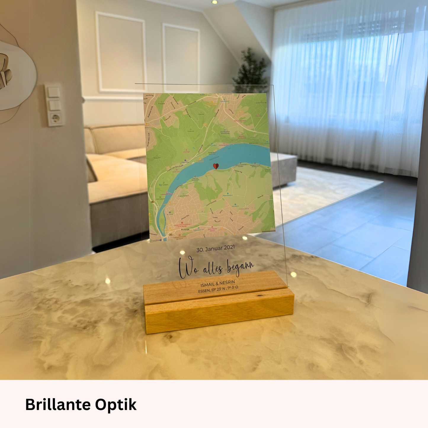 "Unser Ereignis" - Personalisierte Acryltafel