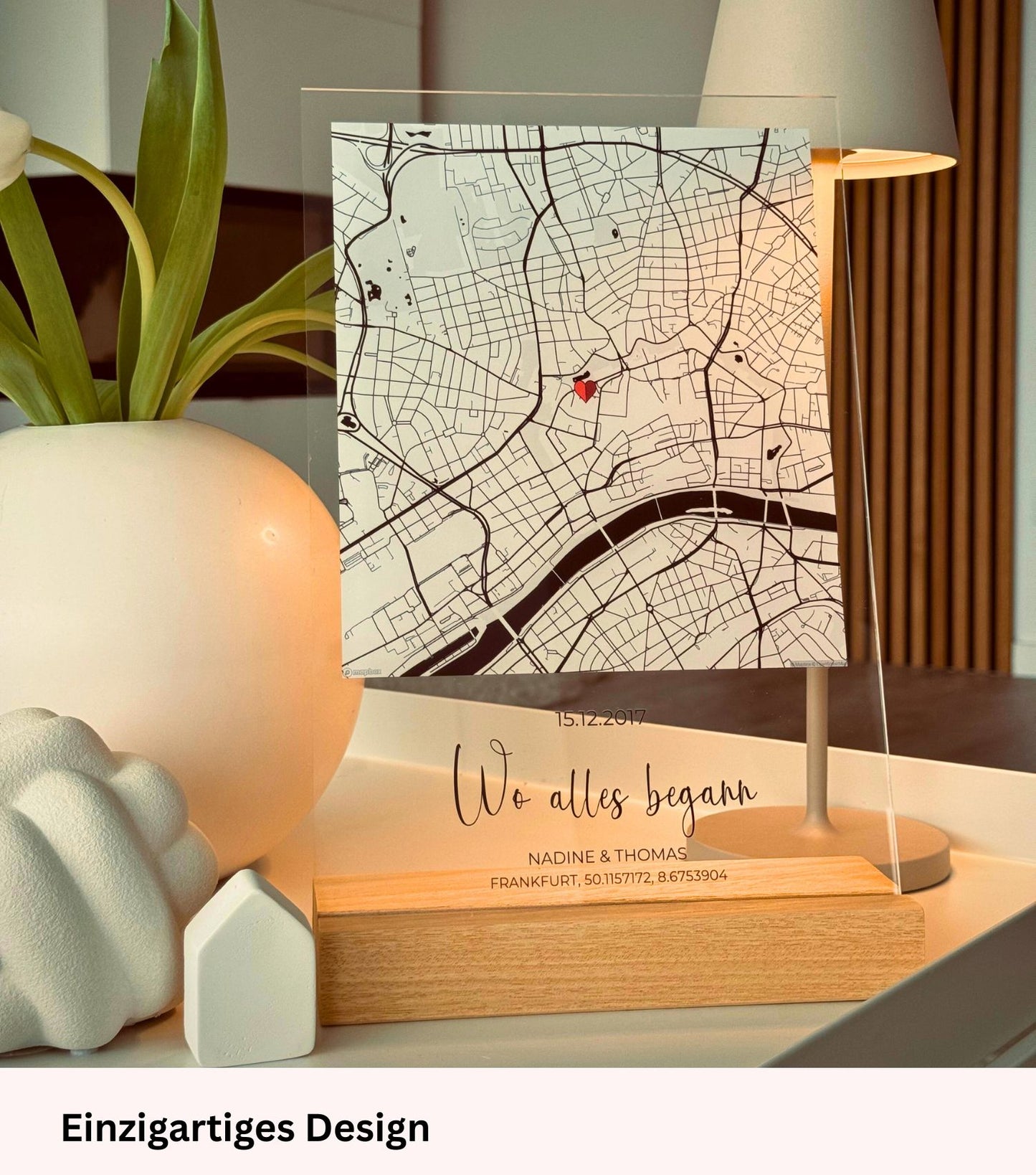 "Ons evenement" - Gepersonaliseerd acrylbord