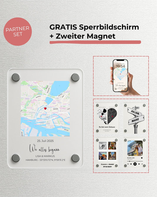 Partner Set - Acryl Magnet