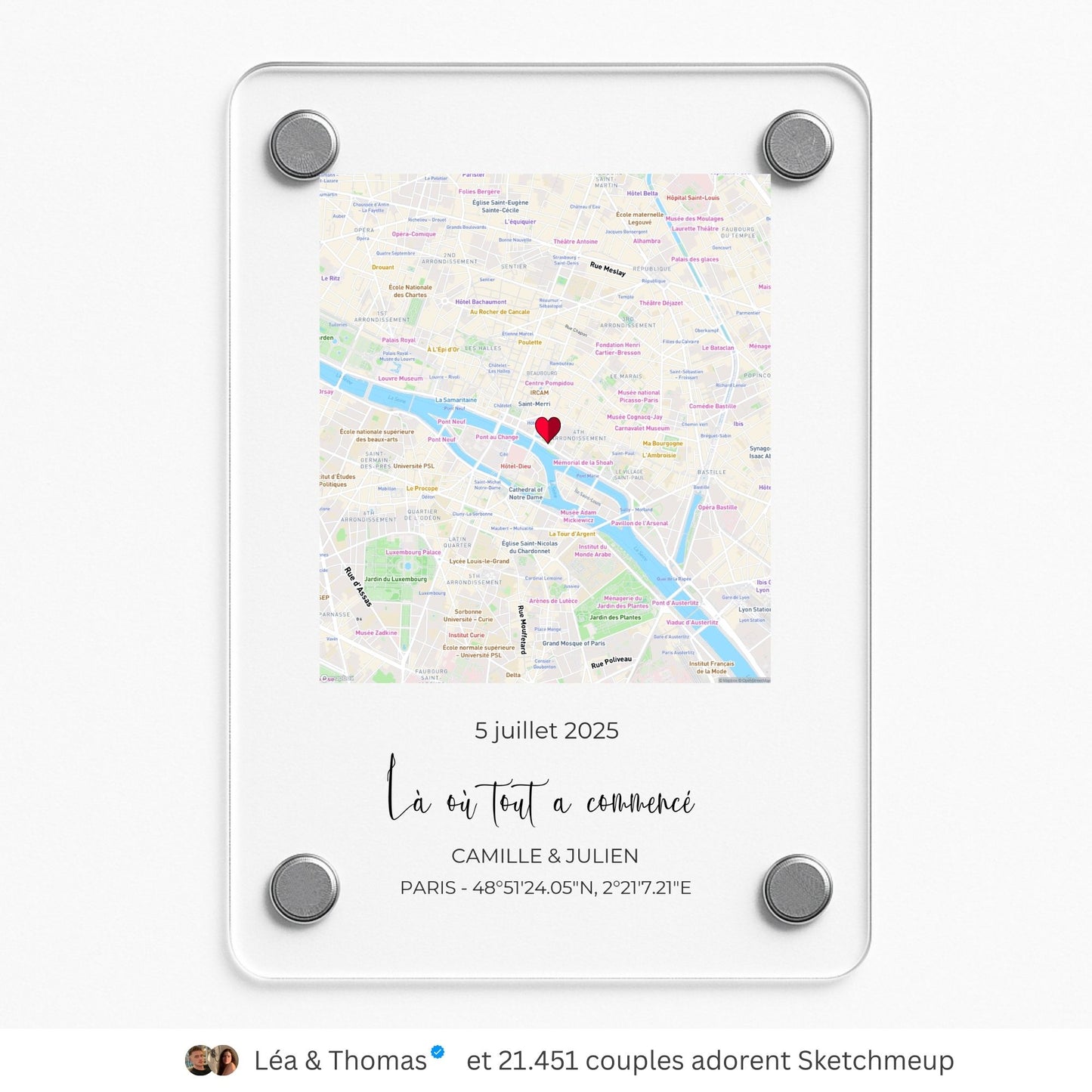 «Notre événement – Aimant»
