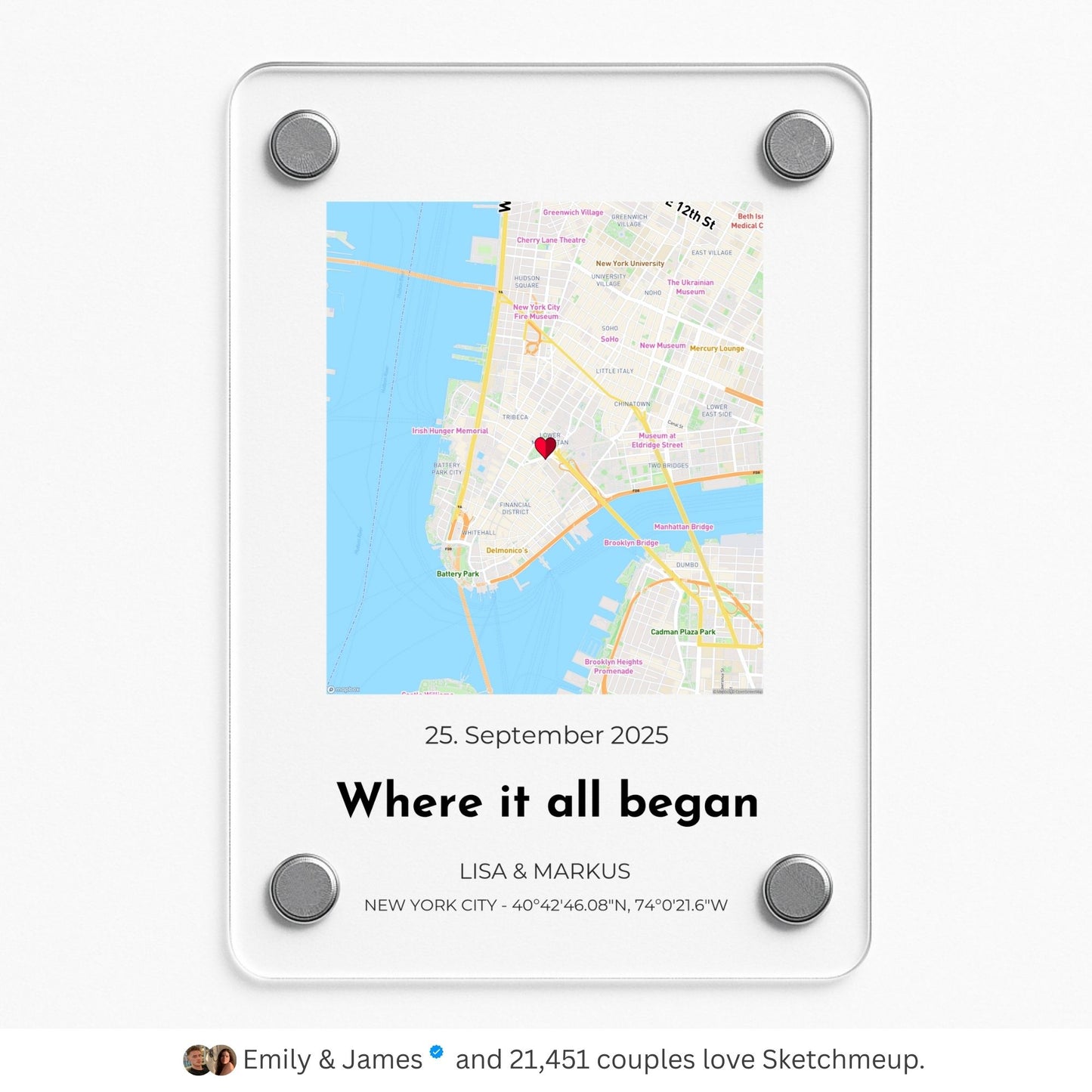 Where It All Began – Acrylic Magnet