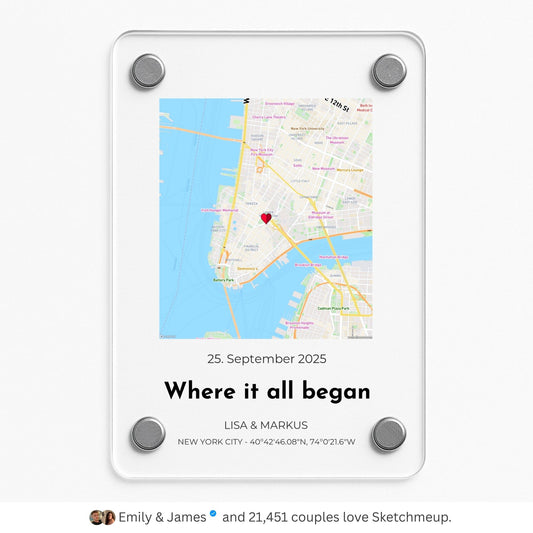 Where It All Began – Acrylic Magnet