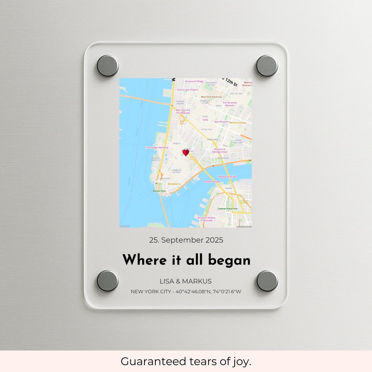 Where It All Began – Acrylic Magnet