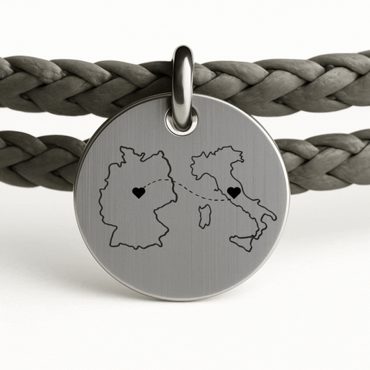 Deux endroits, un cœur - Bracelet partenaire