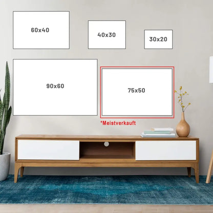 "Mama"- Muttertags Geschenk Leinwand Personalisierbar