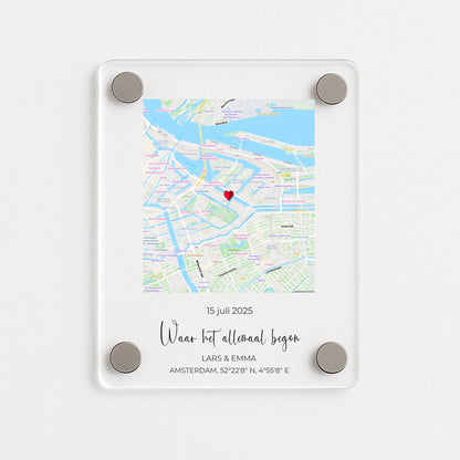 "Ons evenement" - Acryl magneet