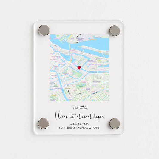 "Ons evenement" - acryl magneet