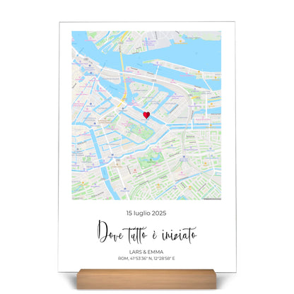 Eure Liebe, verewigt in Koordinaten. (1)