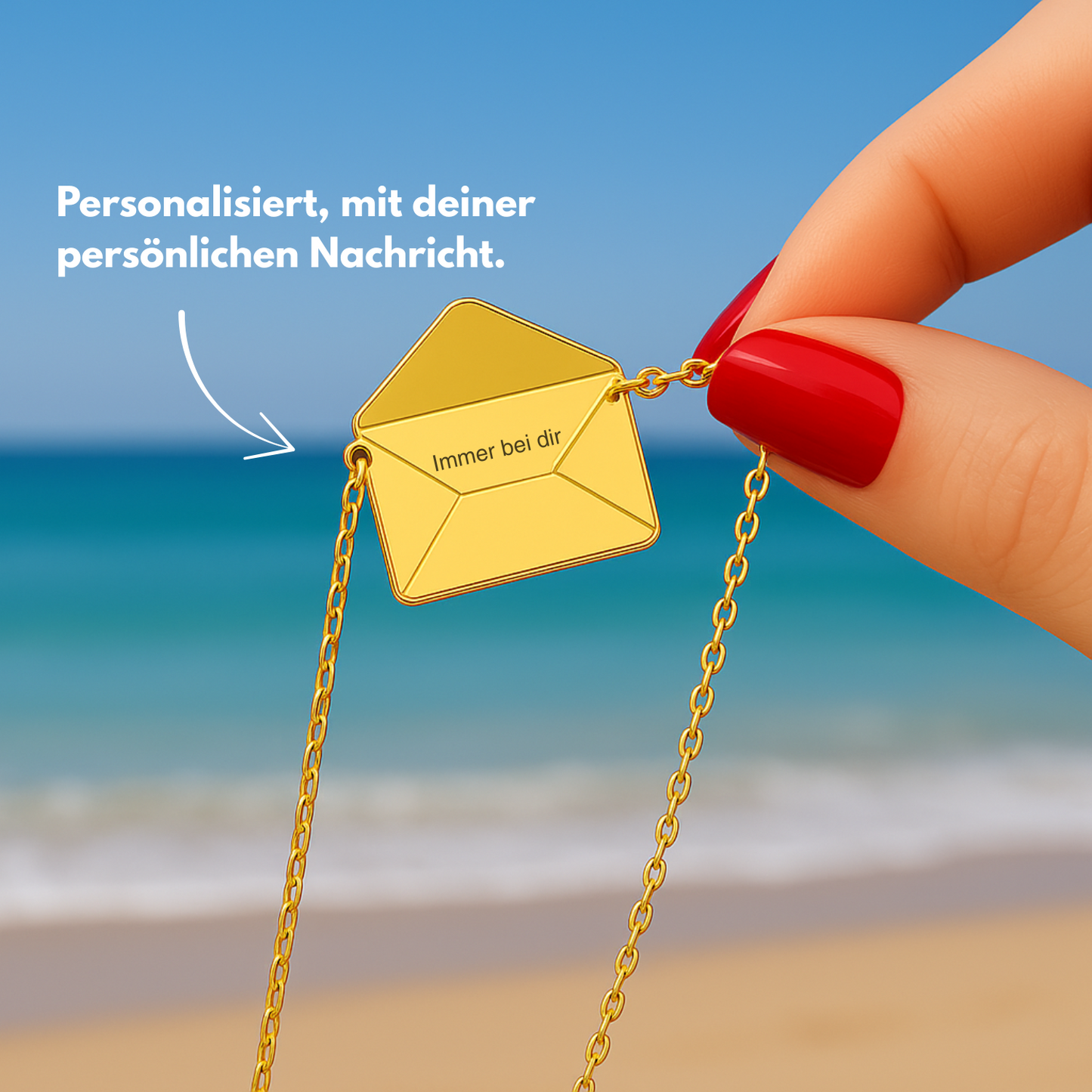 « Lettre à ma fille » – Collier personnalisé