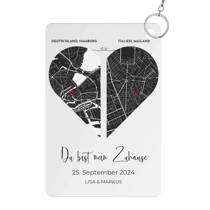 Fernbeziehung - Schlüsselanhänger