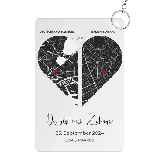 Fernbeziehung - Schlüsselanhänger