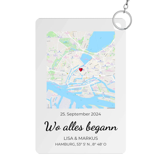 "Unser Ereignis" - Schlüsselanhänger