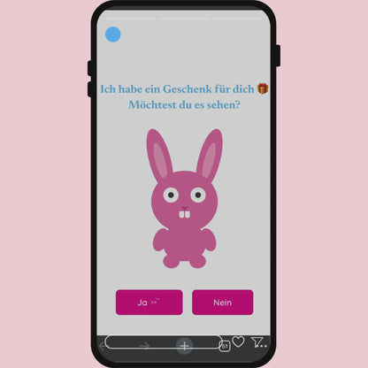 Sperrbildschirm Handy & Digitale Liebesbotschaft